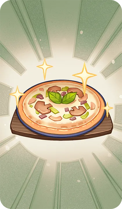 Mushroom Pizza