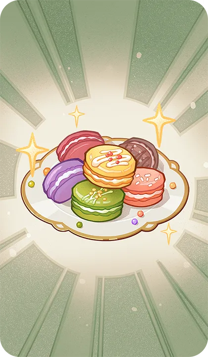 Rainbow Macarons